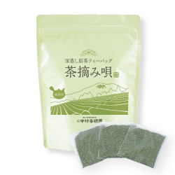 『深蒸し煎茶ティーバッグ 茶摘み唄 5g×約80個(包材込410g)』 急須用 緑茶 日本茶