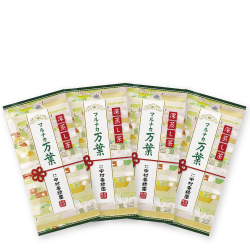 高級煎茶 マルナカ万葉 4本セット