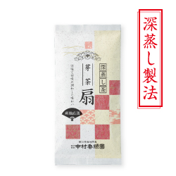 『芽茶 扇(おうぎ) 100』 深蒸し茶 緑茶 日本茶 掛川茶産地問屋