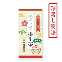 『ブレンド掛川茶 100g』 深蒸し茶 緑茶 日本茶 掛川茶産地問屋