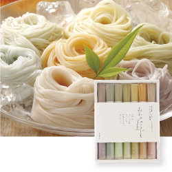 虹色そうめん