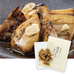 焼きまぐろガーリックオイル
