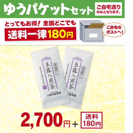 玉露入煎茶 2本セット