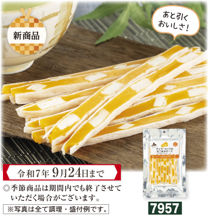 チェダー&イカのおつまみチーズ