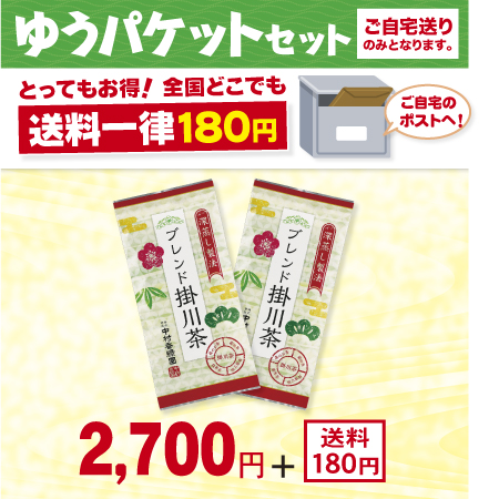 ブレンド掛川茶 2本セット